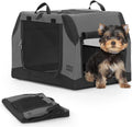 Collapsible Dog Crate for Car Travel – Sloped Design, 26 Inch