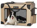 Collapsible Dog Crate – 3-Door, 36 Inch