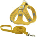 Dog Harness & Leash Set with Handle – Reflective Vest