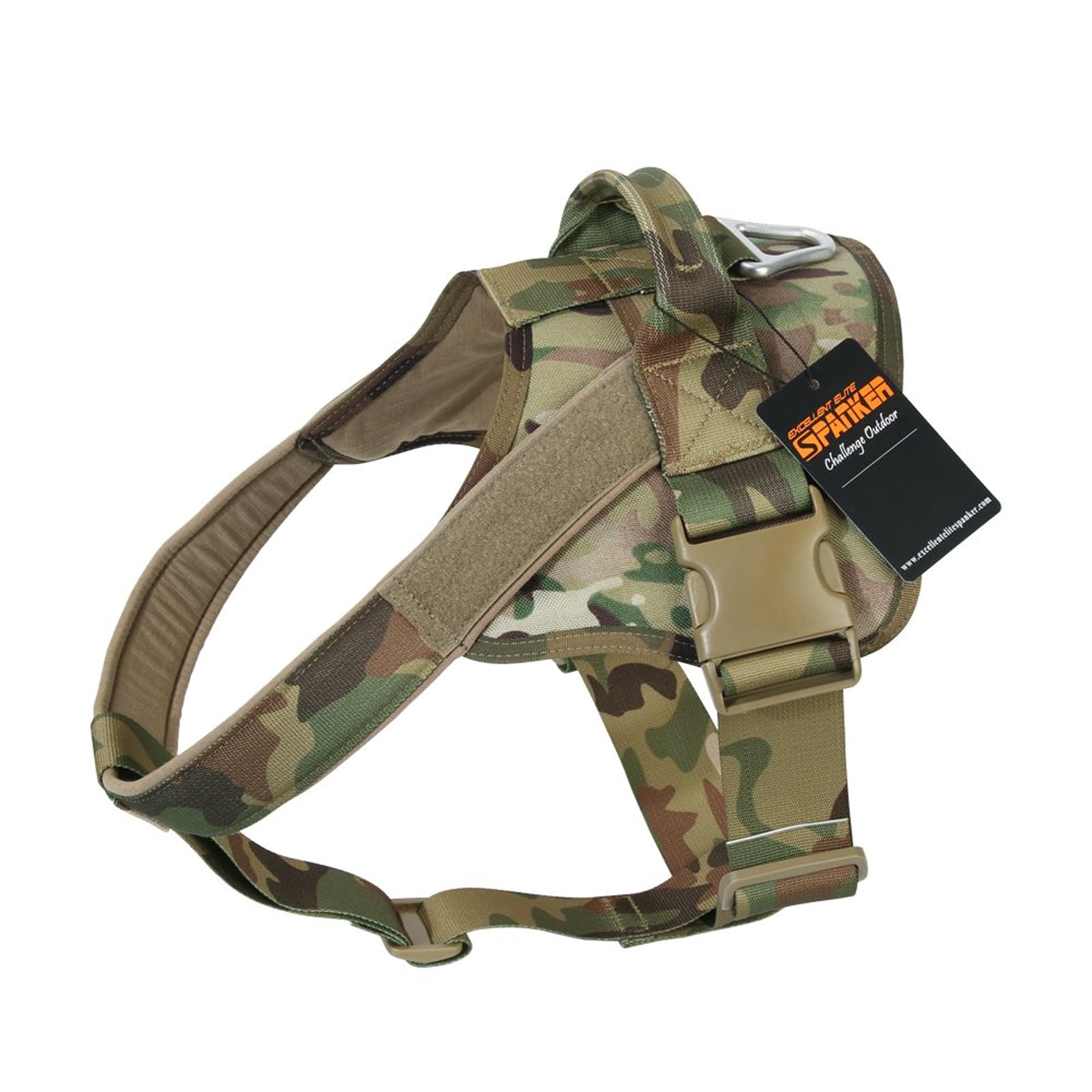 Tactical K9 Patrol Dog Vest Harness with Handle