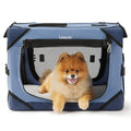 Collapsible Dog Crate with 4 Doors – Portable Travel Kennel, XS