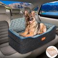 Large Dog Car Booster Seat with Memory Foam – Up to 60 lbs
