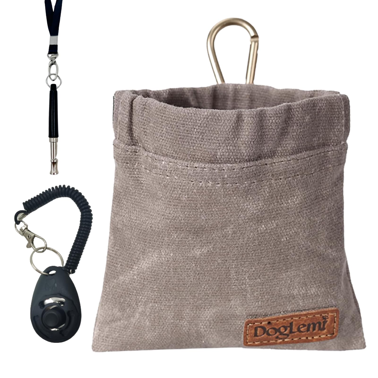 Dog Training Kit – Treat Pouch, Clicker & Whistle